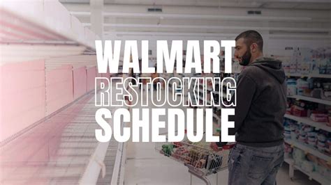 When does walmart restock. Things To Know About When does walmart restock. 